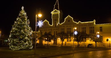 Vánoční strom ve Staré Boleslavi