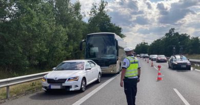 Porouchaný autobus