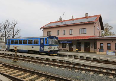 Vlak srazil u nádraží v Brandýse nad Labem člověka