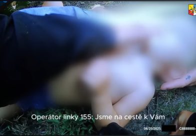 Dvouletá dívka zkolabovala během jízdy v autě. První pomoc poskytli policisté z Neratovic