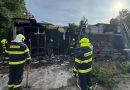 V Brandýse-Boleslavi hořela buňka. Jeden člověk byl zraněn