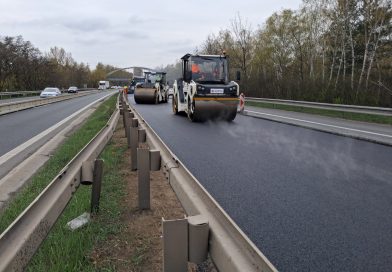 Na dálnici D10 u Staré Boleslavi po dvou měsících končí dopravní omezení