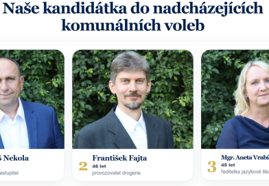 Chceme čtyři zastupitele, říká lídr Nekola. Má podporu olympionika