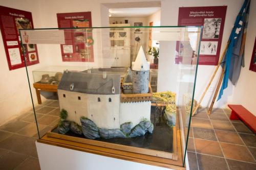 Modelová rekonstrukce hradu
