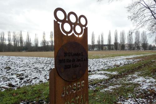 Alej olympioniků v Brandýse nad Labem
